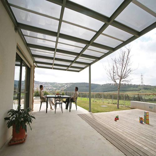 Good Life 10mm White Color Polycarbonate Sheet for Hallway Tents in Russia