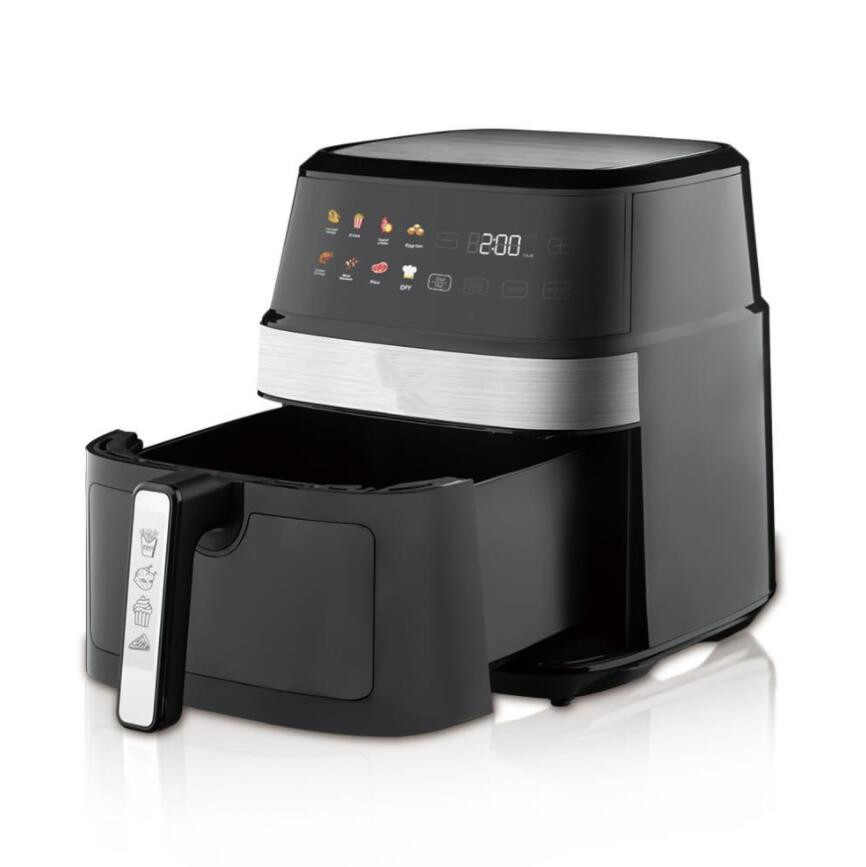 Home Visual Smart Touch Screen Oil-Free 8L Multi-Functional Air Fryer