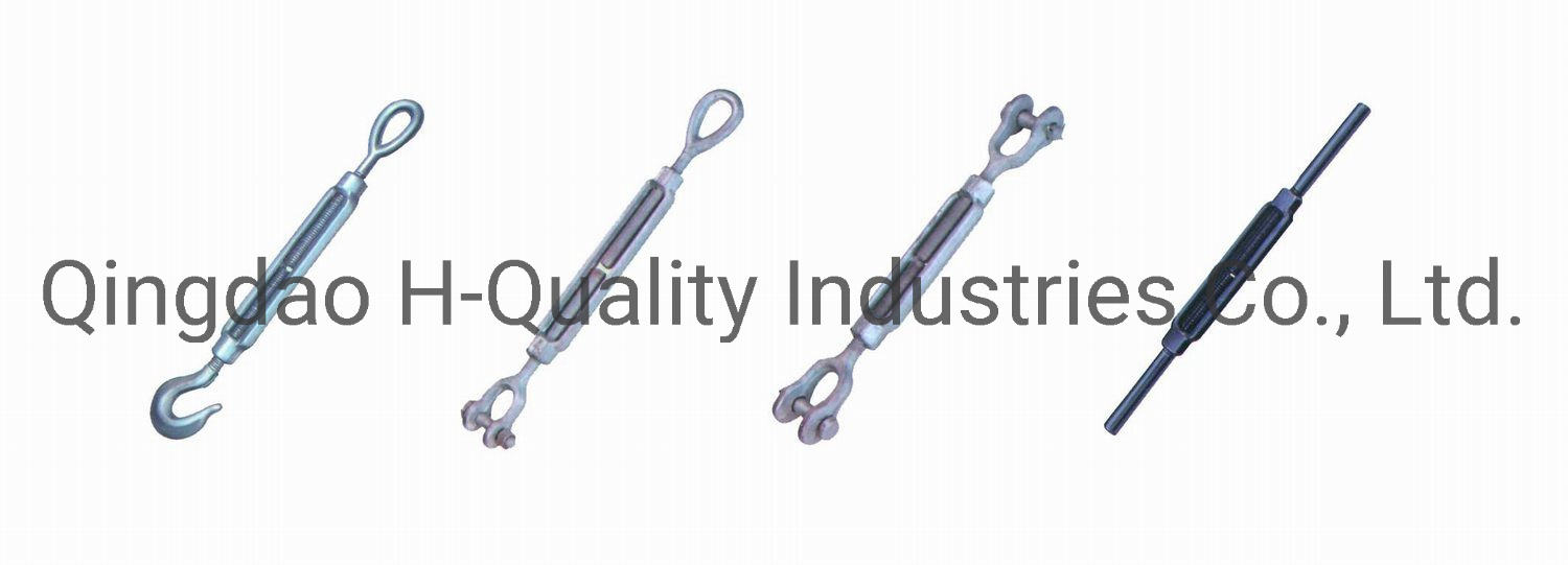 Wire Rope Lifting Forged Us Type Turnbuckles with Jaws on Both Ends Turnbuckle