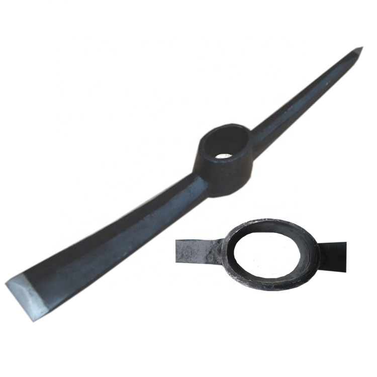 Agricultural Tools Rolling Forged Rail Steel Pickaxe Digging Pickaxe