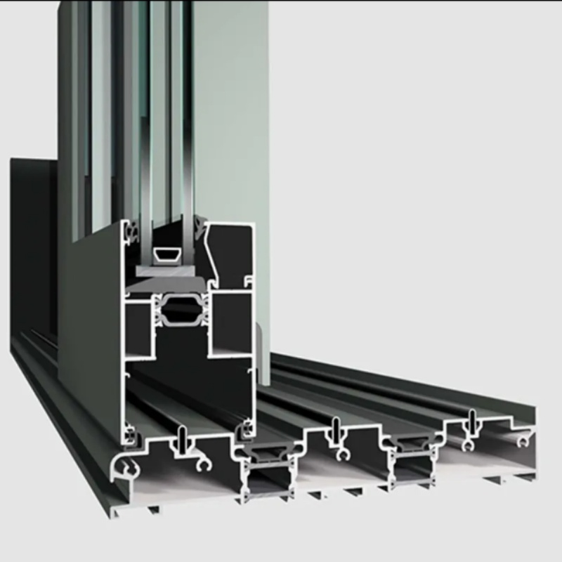 OEM Aluminum Profile for Doors and Window Profile Aluminium Window Custom Extrusion Profile