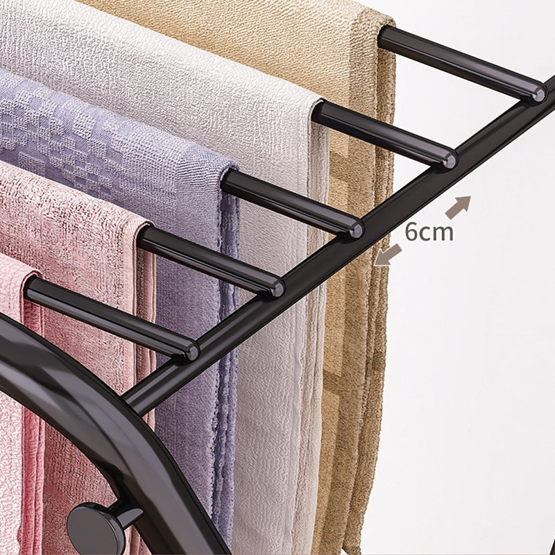 Sanipro Factory Supply Foldable Household Laundry Hanger Clothes Drying Stand Collapsible Clothing Hanging Racks