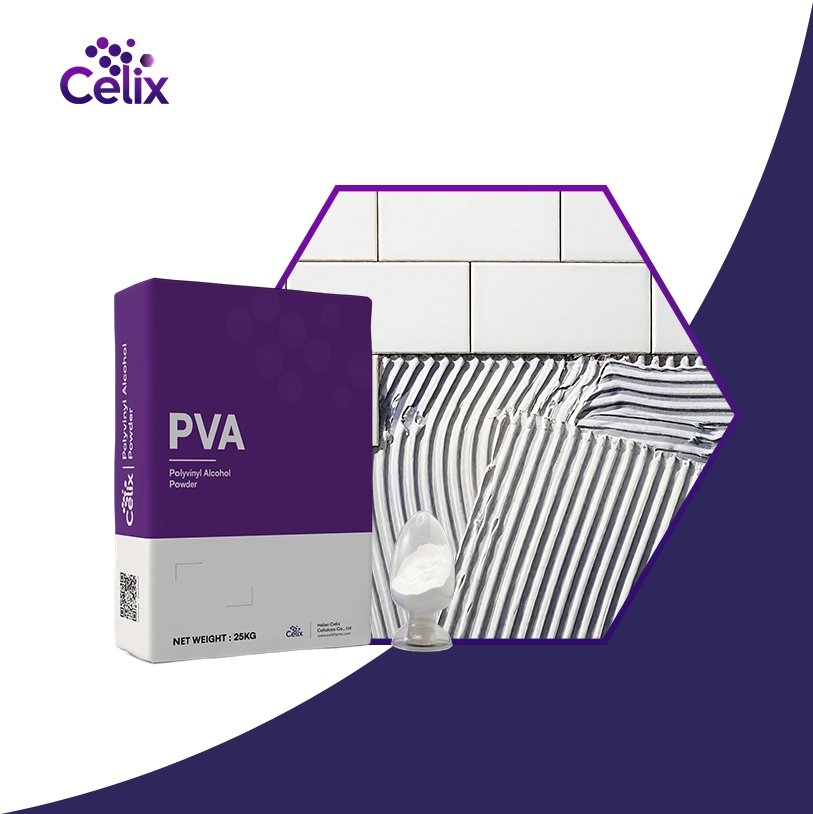 Celix PVA-2488 for Tile Adhesive with Good Workability