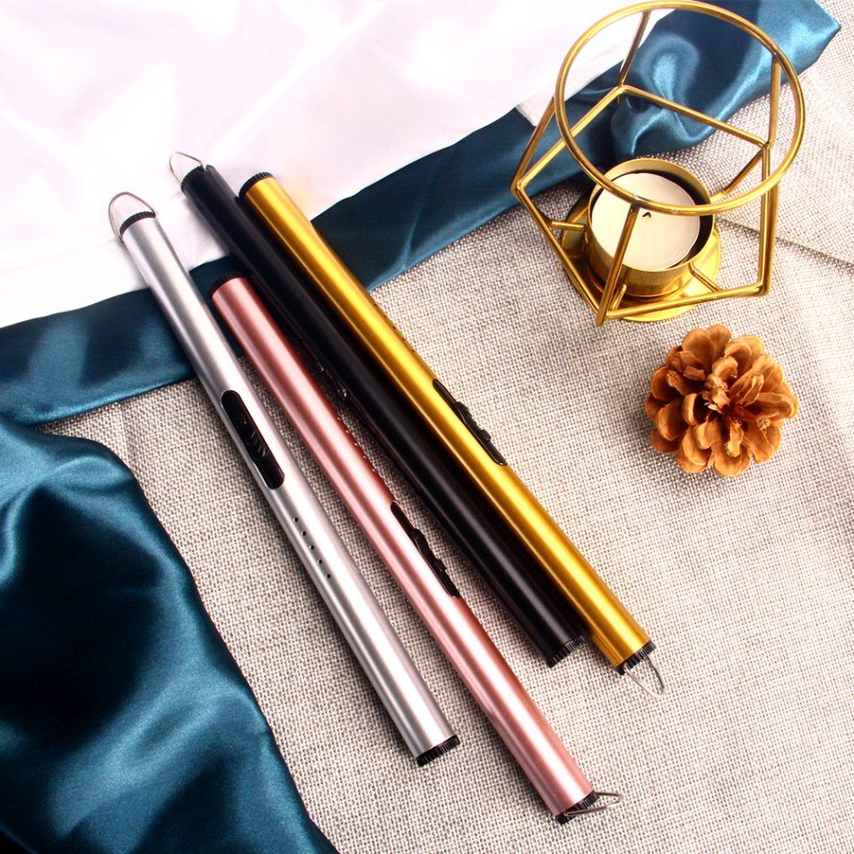 Unique Mini Flameless Camping Flexible USB Plasma Special Lighter, Lighter Electronic, Electric Lighter Candle