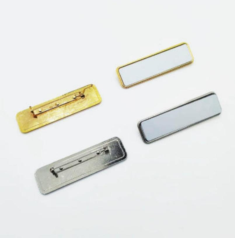 Бланк для сублимации из цинкового сплава, бейдж, значок