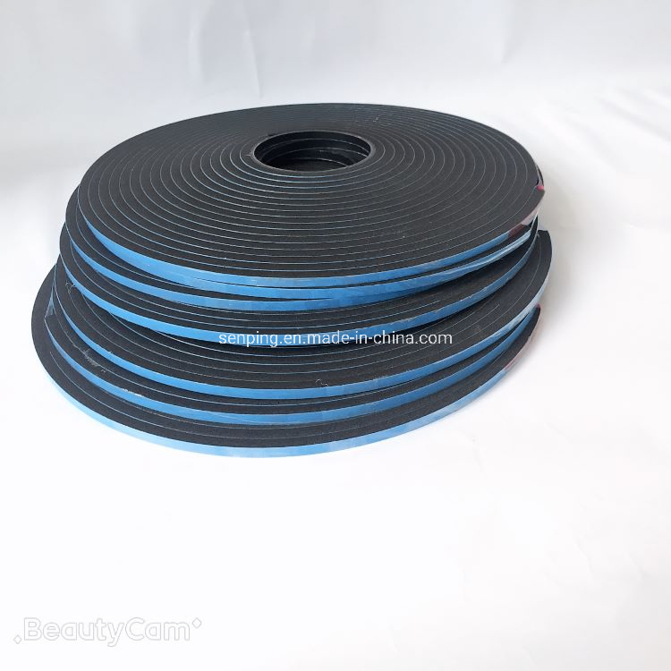 Close Cell PVC Glazing Strip Single Double Side Structural Spacer Foam Tape