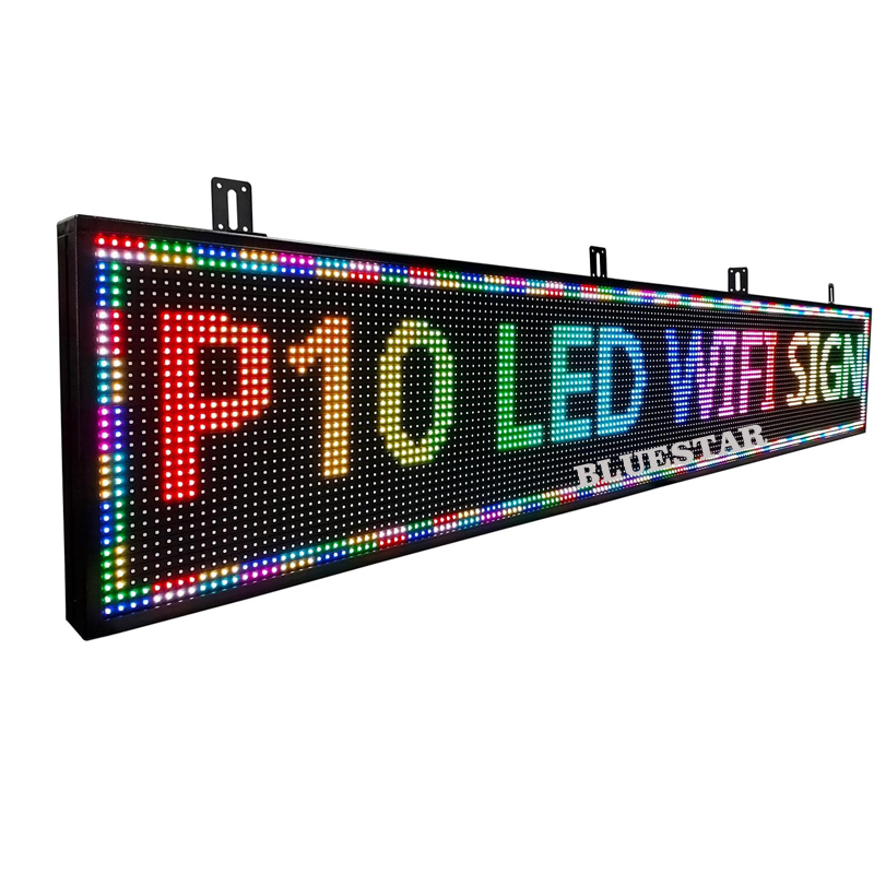 High-Quality P10 P8 Programmable Scrolling LED Sign Board for Advertising