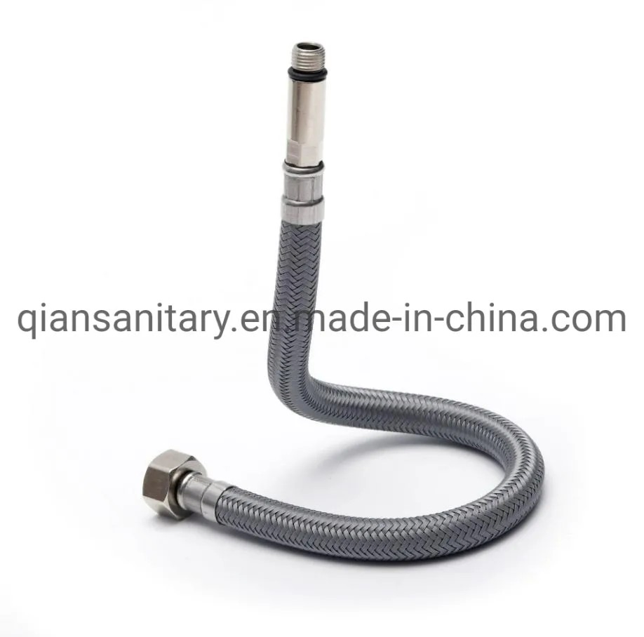 Professional Braided Nylon Hose Nylon Braided Flexible Hose Blue and Red Nylon Wire Braided Plumbing Hose