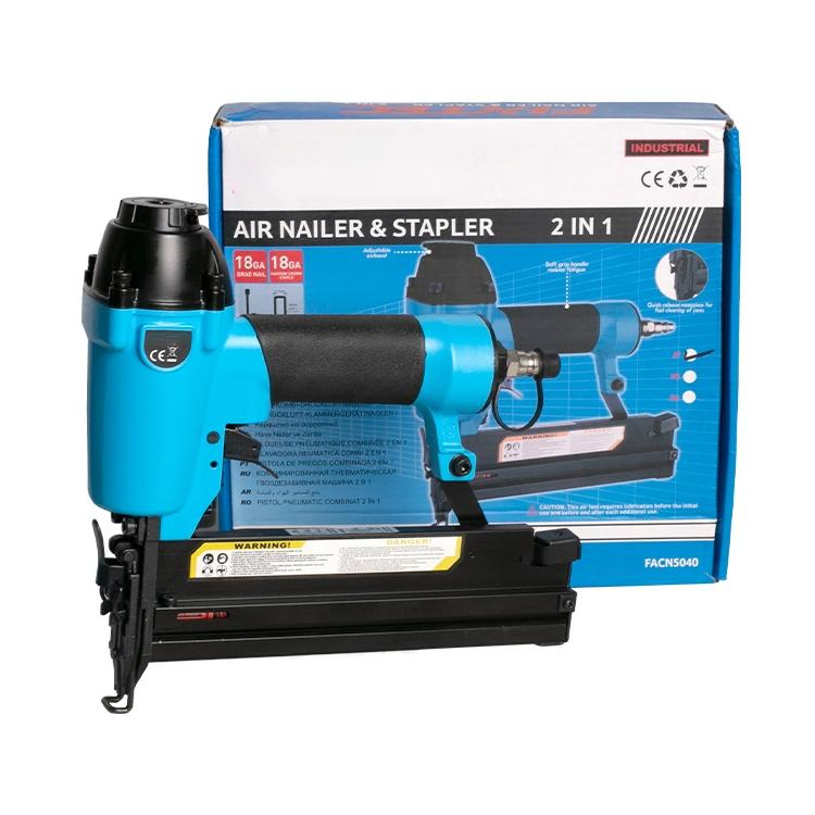 Impact Gun Air Tools 18ga Cordless Precision Point Air Staplers Nailer Gun Kit