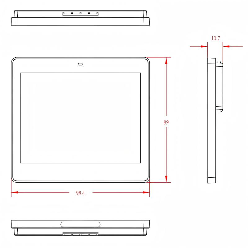 4.2 Inchs Real-Time Price Synchronization Smart Digital Price Tag ESL for Supermarket