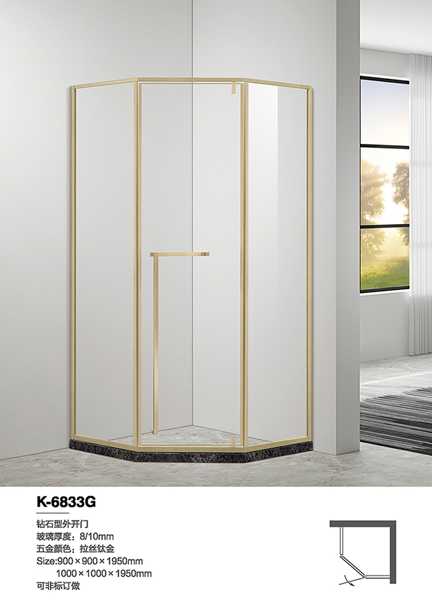 Luxury Modern Design Indoor Bathroom Wet Steam Cabinet Sauna Shower Room Bath