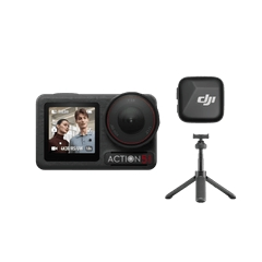 DJ Osmo Action 5 PRO Vlog Combo Vlog Camera 4K/120fps Subject Tracking (DJ Mic Mini + Mini Extension Rod)