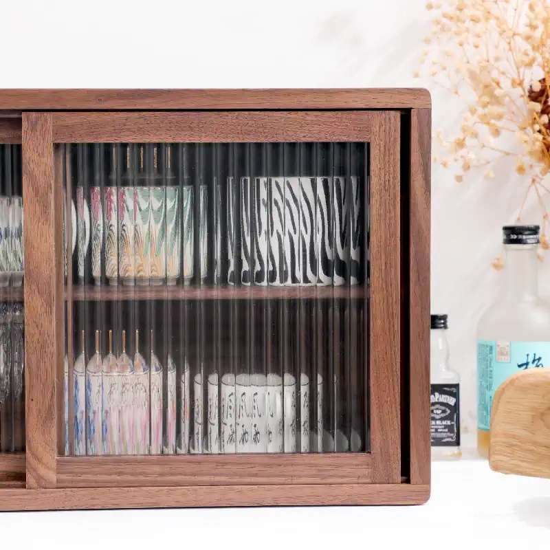 Прозрачная акриловая полка для кухонных шкафов