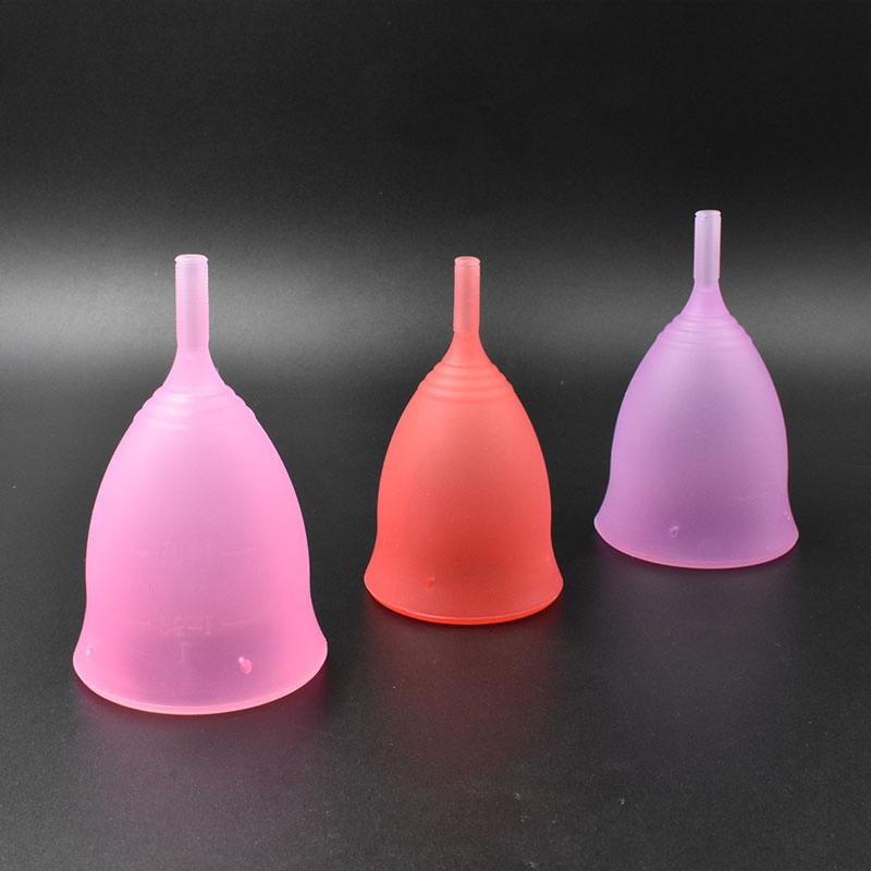 Copa Menstrual Con Valvula Round Menstrual Cup Menstrual Silicone Cup