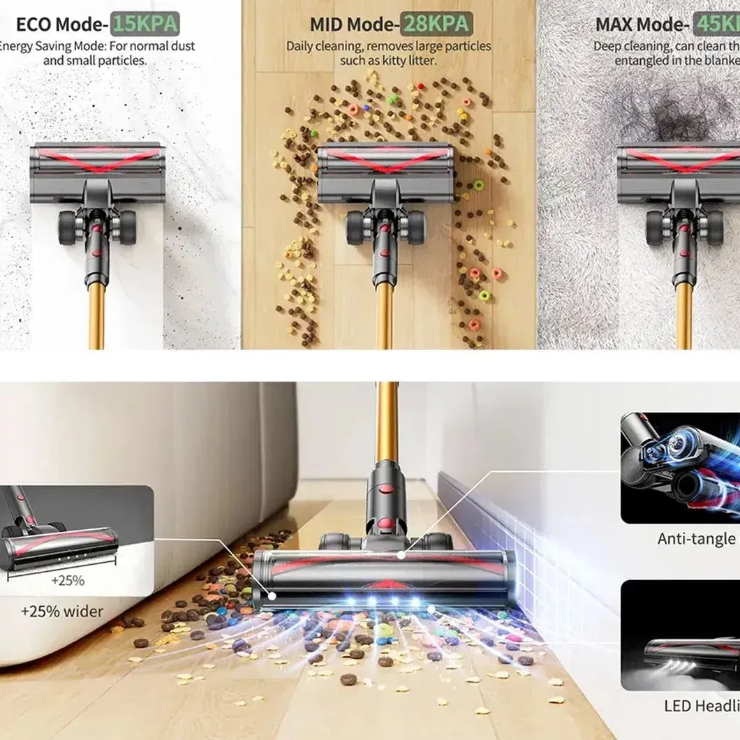 Advanced V15s Submarine Vacuum Cleaner with Wireless Power