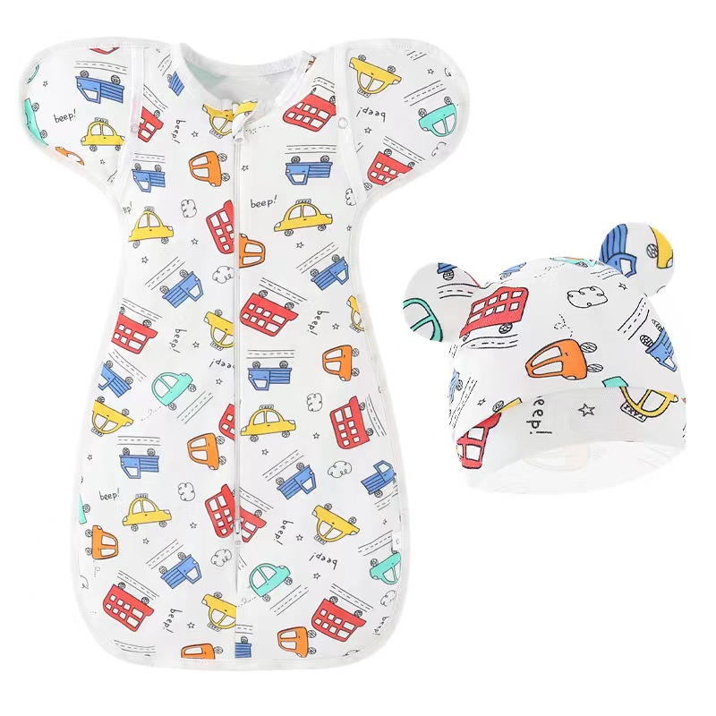 Cotton Bamboo Baby Wearable Sleeping Bags Swaddle Weighted Sleep Sack