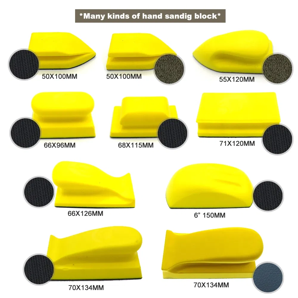 Hand Sanding Block 70X198mm Hook & Loop or Vinyl