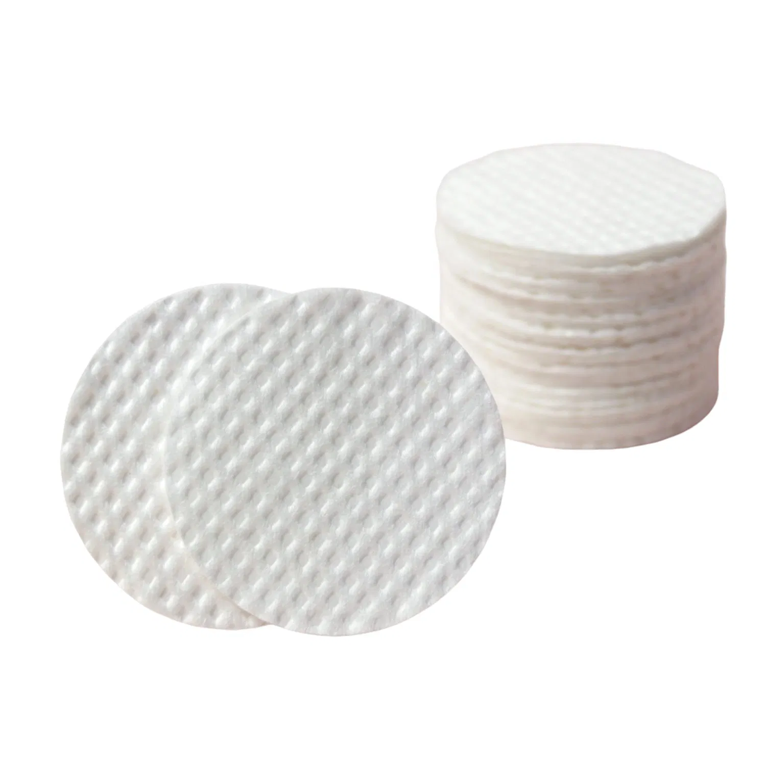 100% Pure Cotton Lint-Free Oval Rounds and Squares Makeup Remover Pads Reusable and Absorbent Soft Facial Cleansing Features