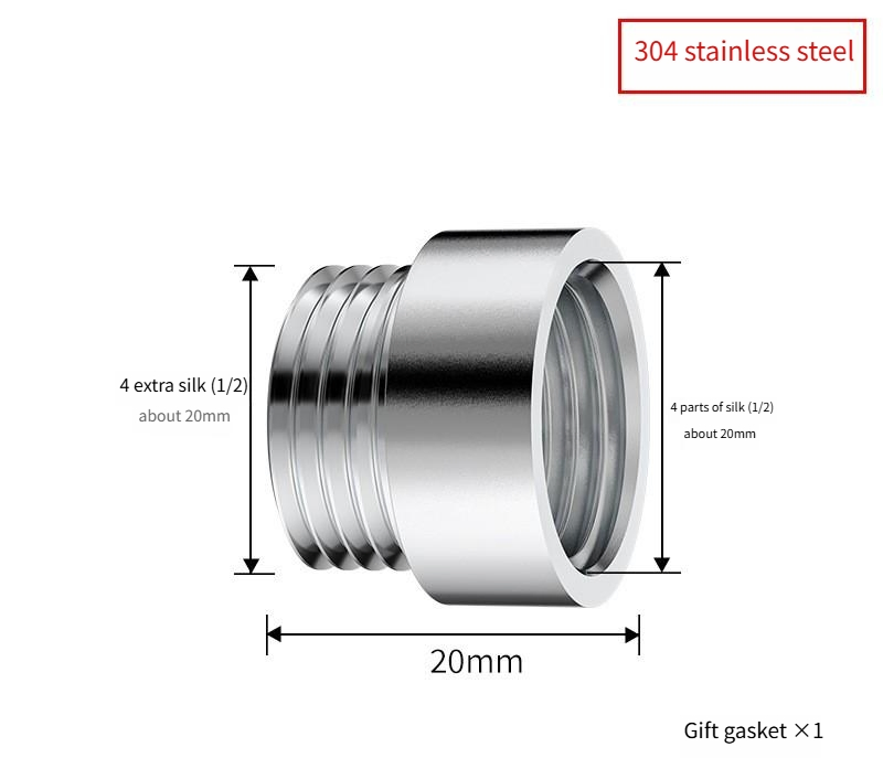 3 Ways Pipe Fittings with Flexible Joints 304 Stainless Steel Elbow for Water Pipe