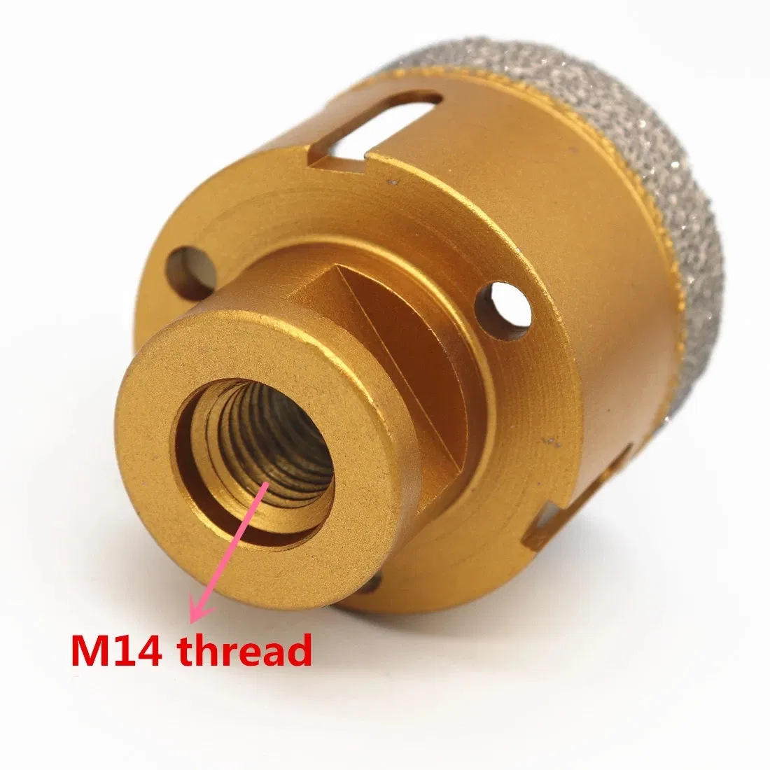 Vacuum Brazed Diamond Drilling Core Bits M14 Connection Porcelain Tile Drill Bits Marble Stone Masonry Hole Saw 30-120mm