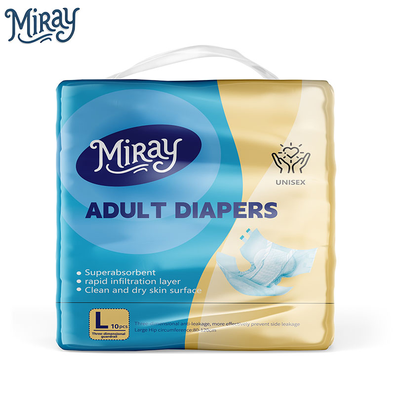 Wholesale Ultra Thick Printed Adult Diapers Unisex China Customization Product OEM Diaper