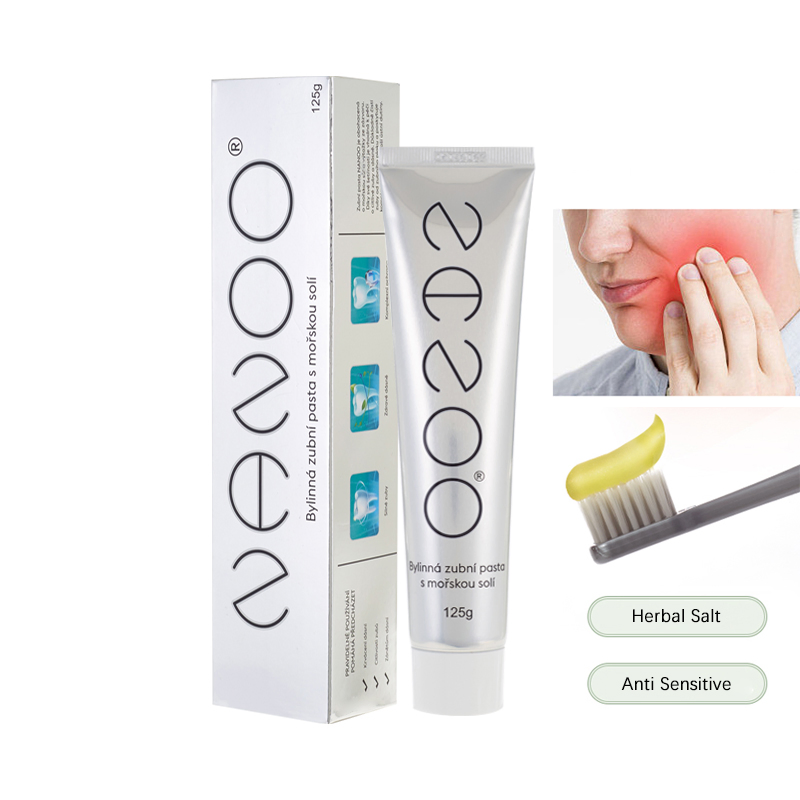 Custom Private Label Ginger Herbal Toothpaste for Gum Care