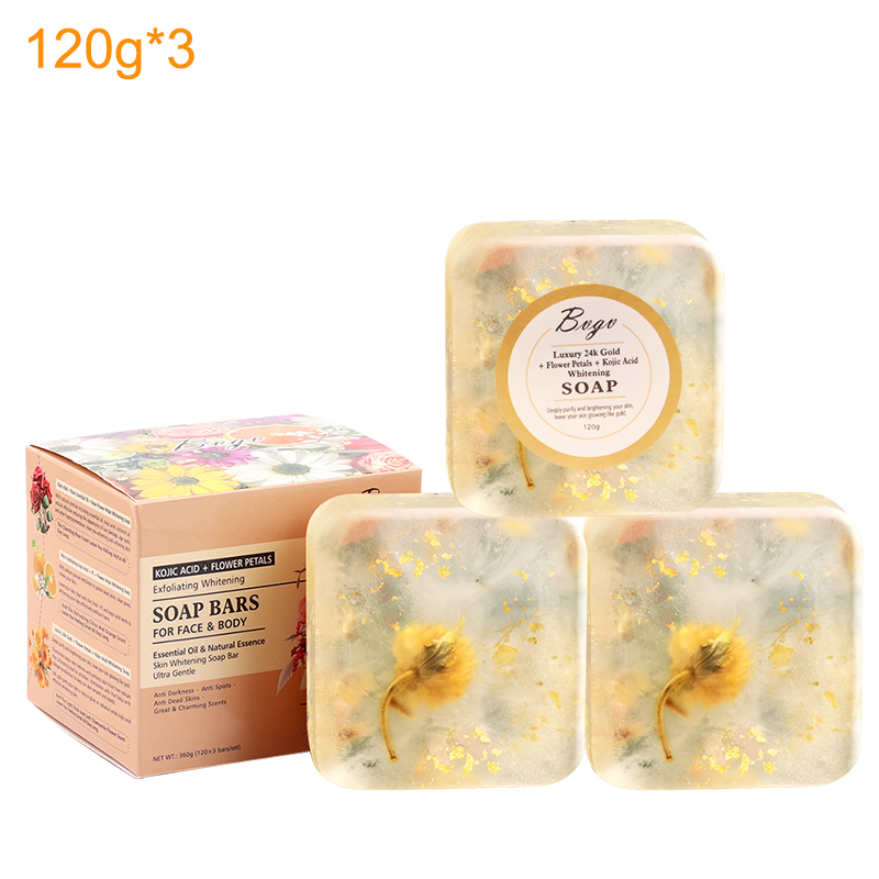 Papaya Kojic Acid Vitamin C Soap Brightening Skin Whitening Soap Stock