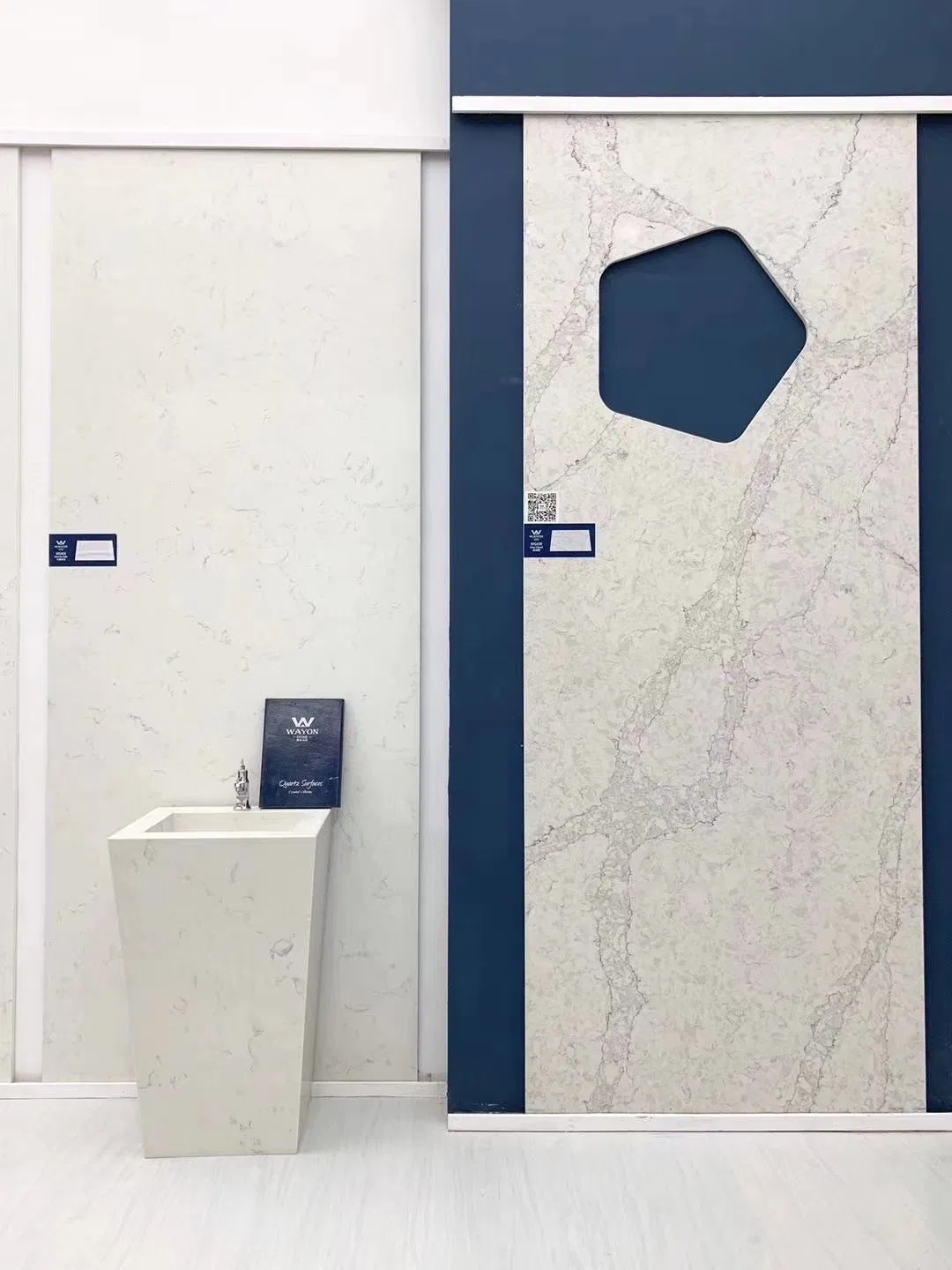 Copy Granite Stone Quartz Vanity Top Countertop for Hotel Projects