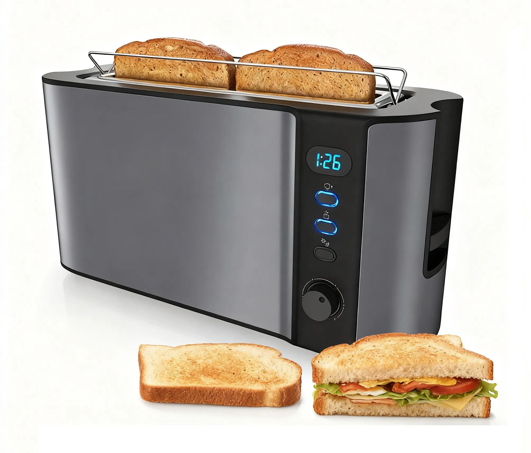 Premium Smokeless Sandwich Maker for Perfect Toasted Bread