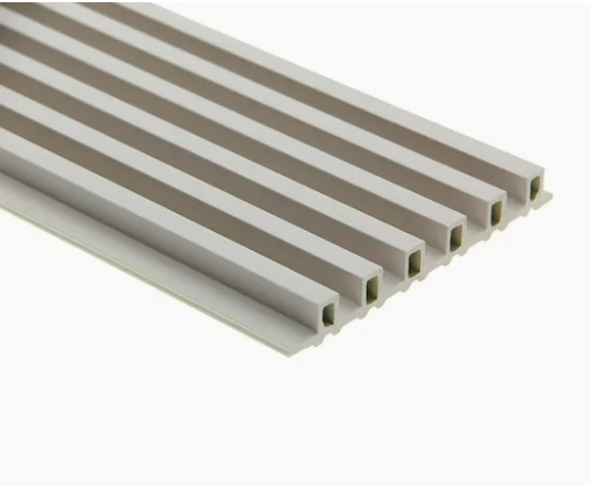 Waterproof Wooden Plastic Composite Interior Premium Interior Wall Cladding WPC Wall Panel with 3D Wood-Grain Fluted Design