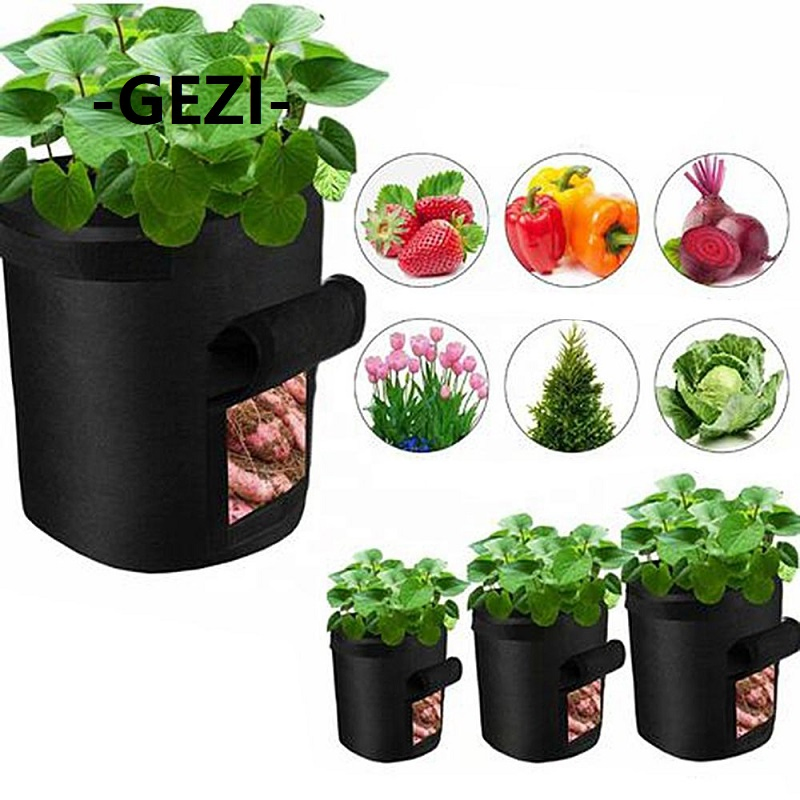 Горшок для растений Grow Bag, 5-10 галлонов, с ручками