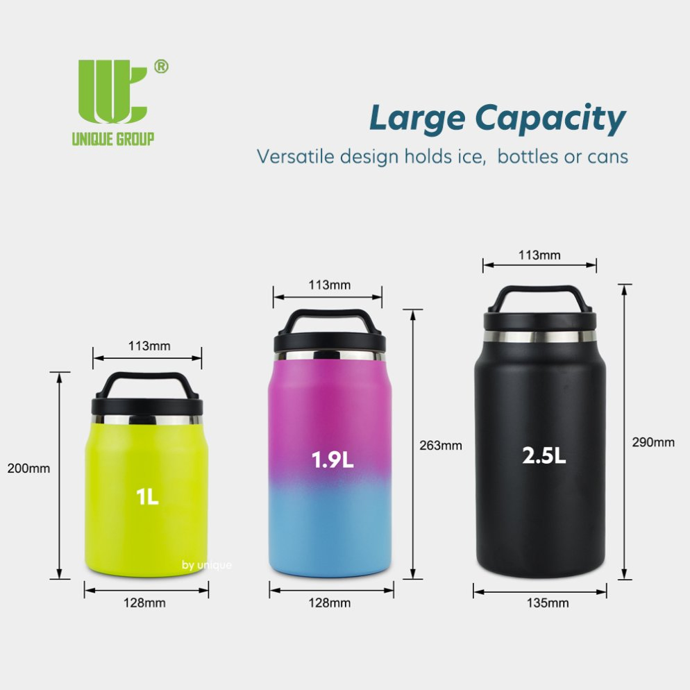Leakproof Stainless Steel Mini Drink Cooler with Lid Small Cooler for Canned Beverages and Outdoor Use OEM