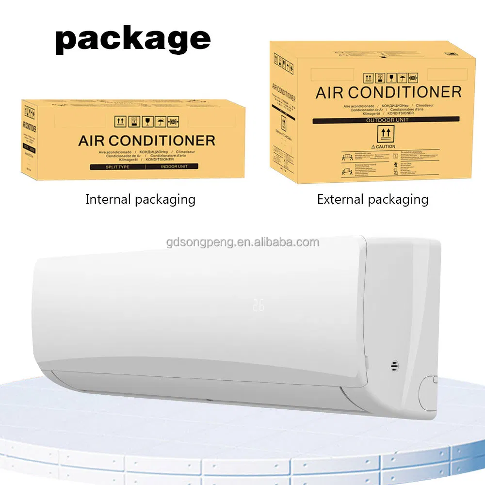 Sp/G-26CH6 Fashionable Wall Mounted 9000 BTU 60Hz Fixed Frequency Split Air Conditioner