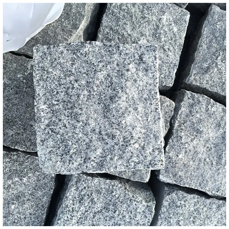 10X10X10 Cm G654 Dark Grey Granite Cubestone