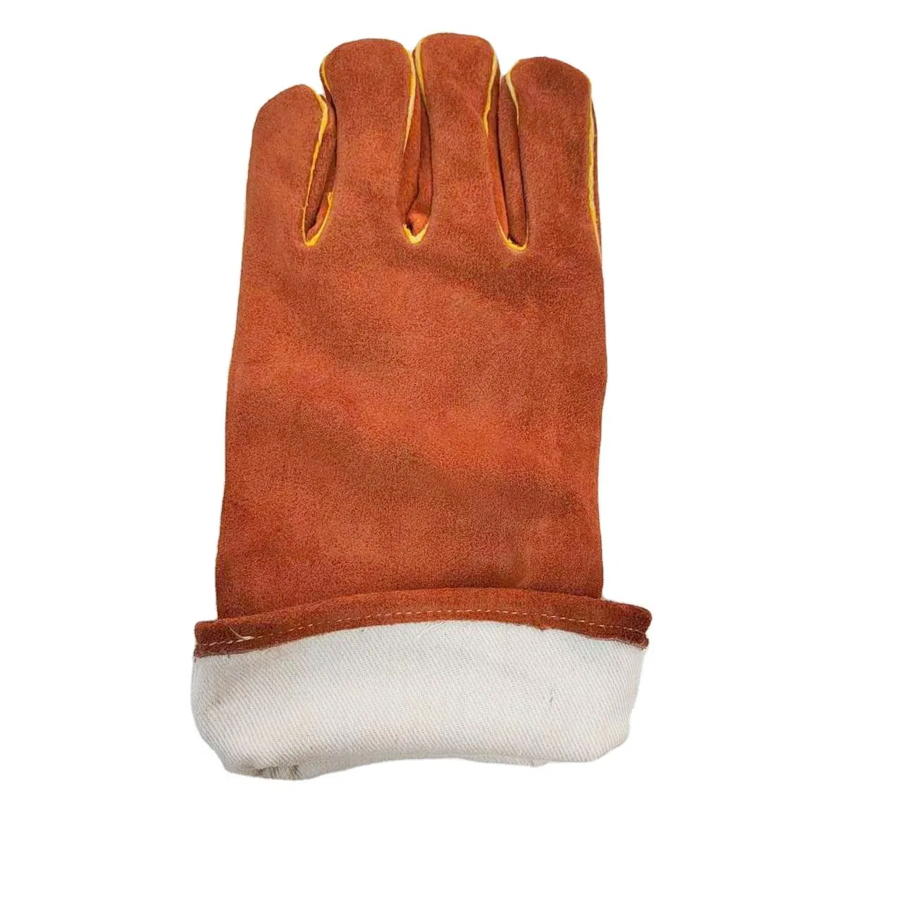 Premium Heat Resistant Cowhide BBQ Gloves for Safe Grilling