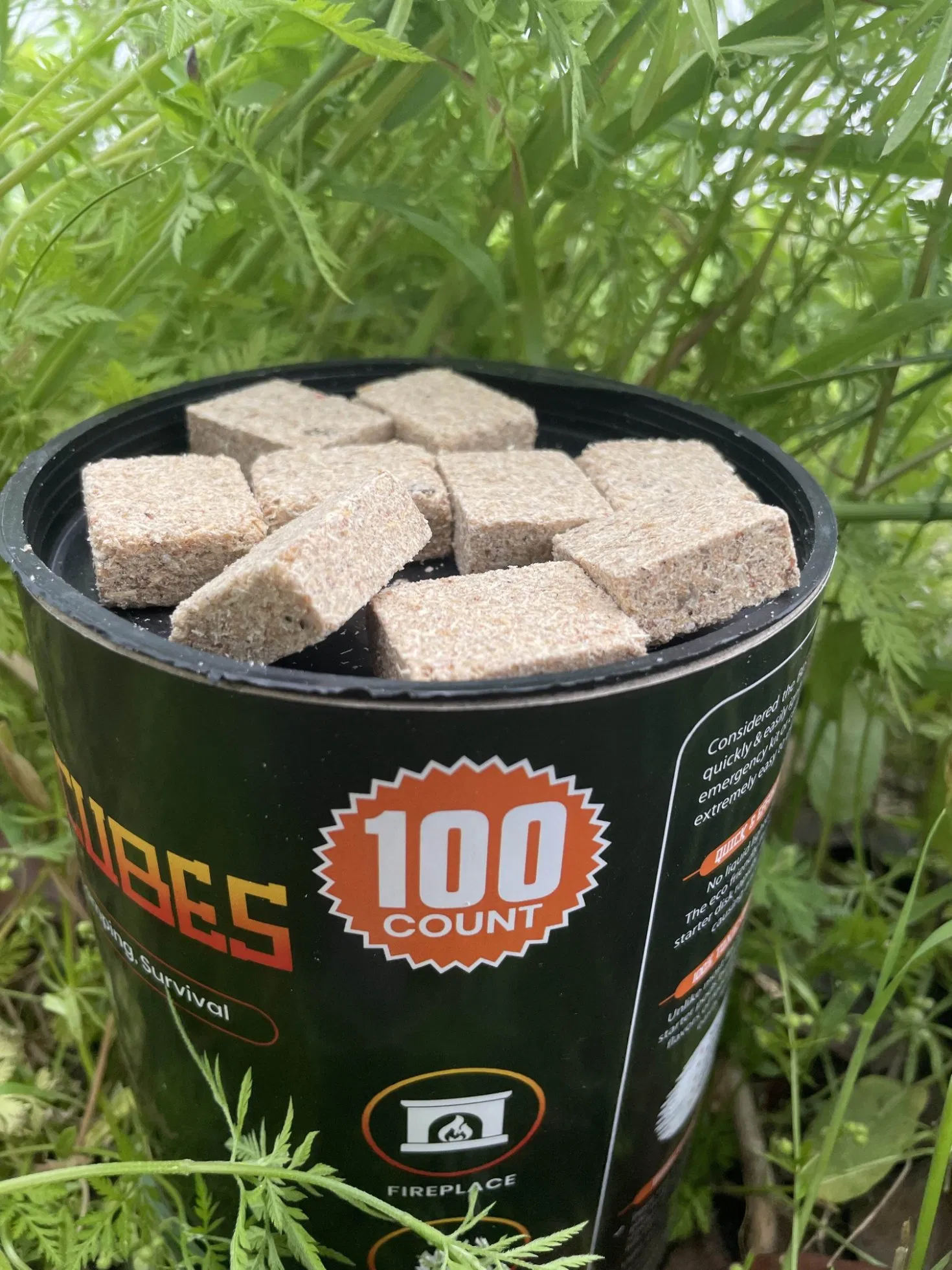 Premium Natural Wood Chips Fire Starter for Outdoor Grilling and Fireplaces