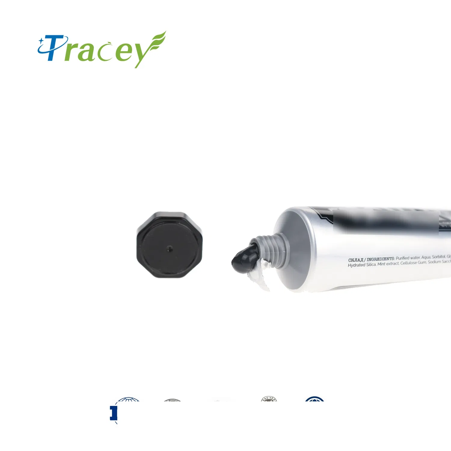 Free Samples Customize Logo Natural Herbal Teeth Whitening Bamboo Charcoal Black Carbon Toothpaste