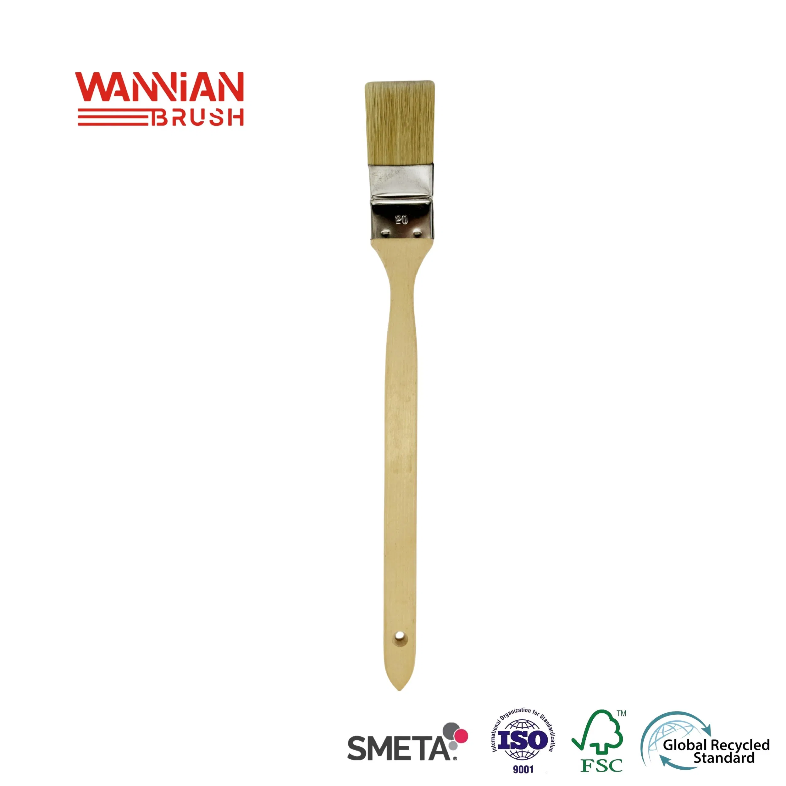 Imitation Bristle Corrugated Filament Without Glue Lines Wooden Radiator Brush Paint Brush