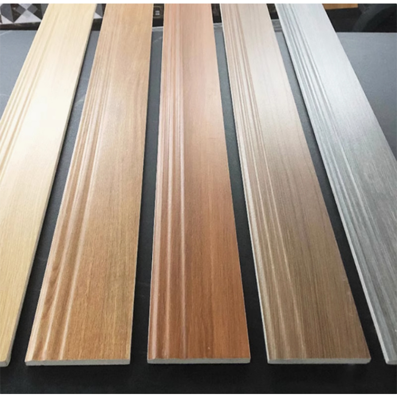 100X1000mm Wood Look Pattern and Color Skirting Border Tiles for Wall