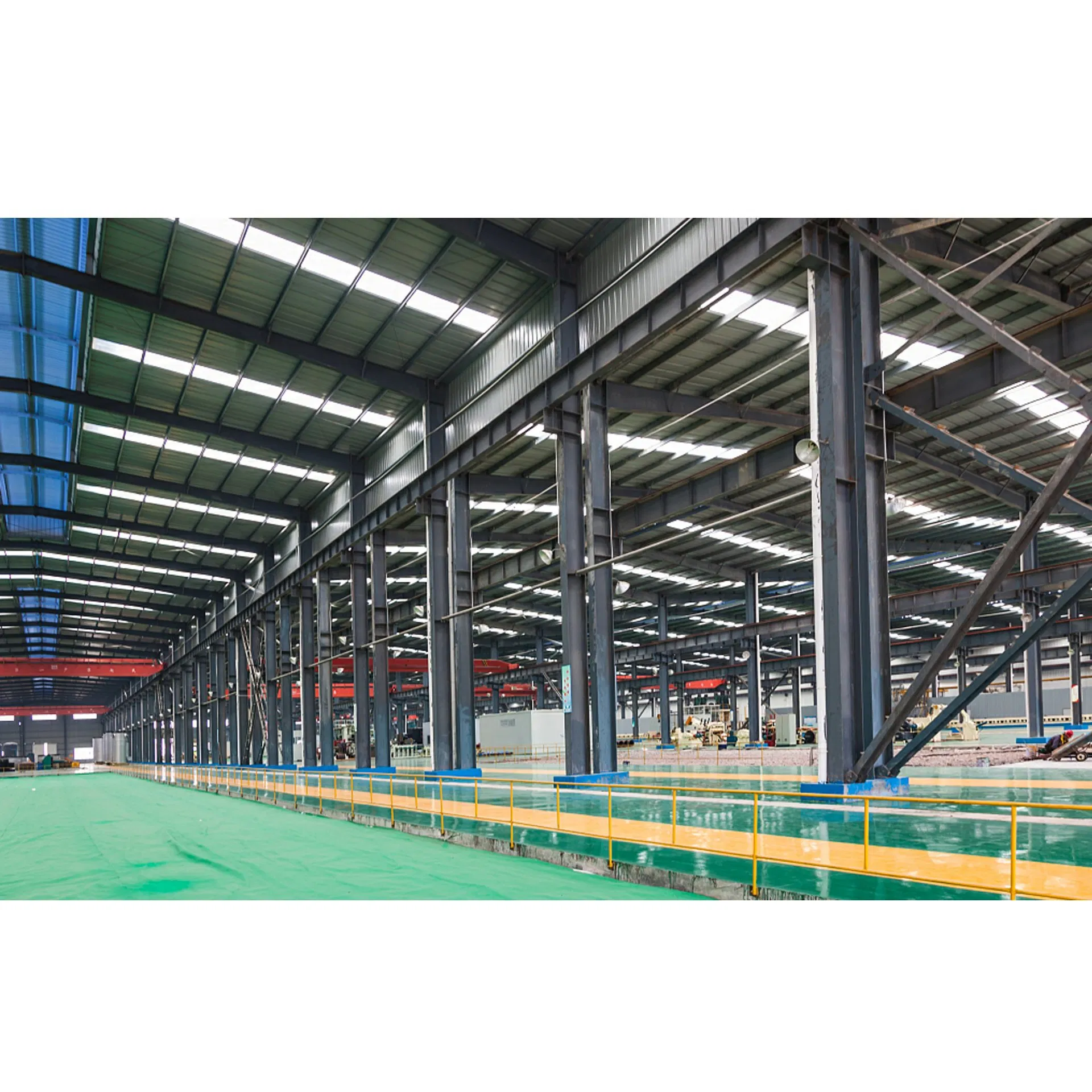 Prefab Steel Frame Structure Swimming Pool Canopy / Shade Structure