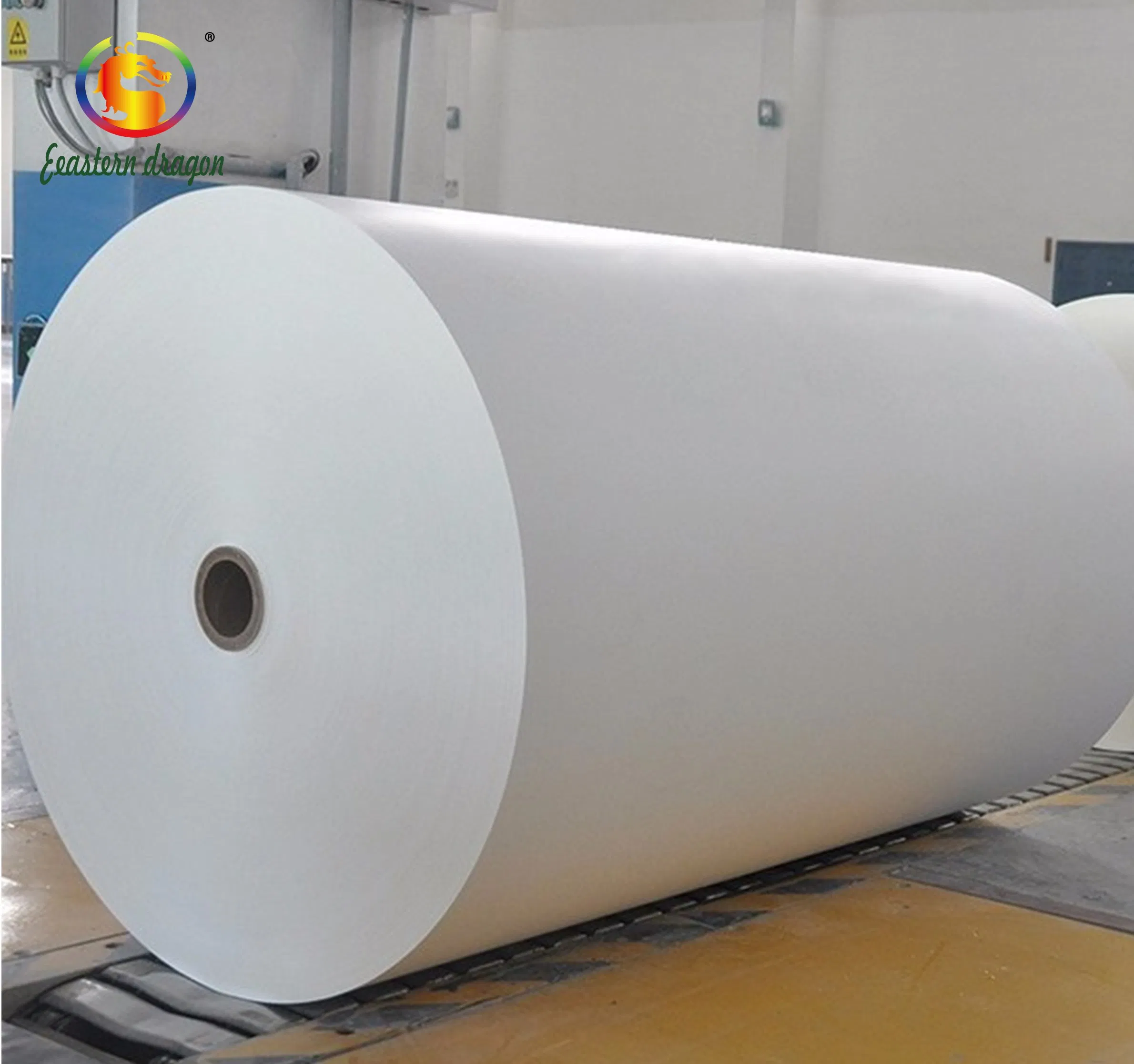 80mic tranparent PVC Sticker sticker paper