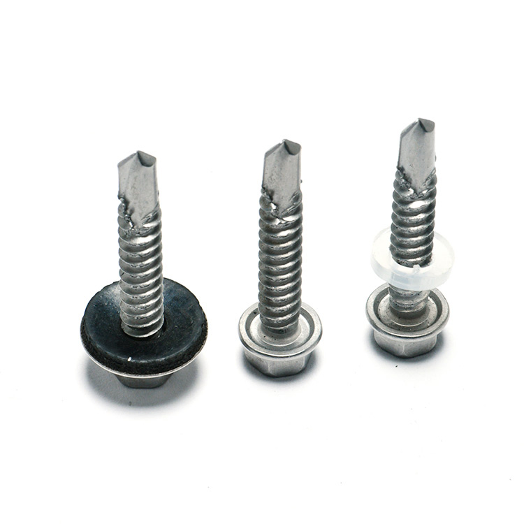 Stainless Steel Hex Wafer Head Roofing Screw Self Drilling Screw for Sheet Metal