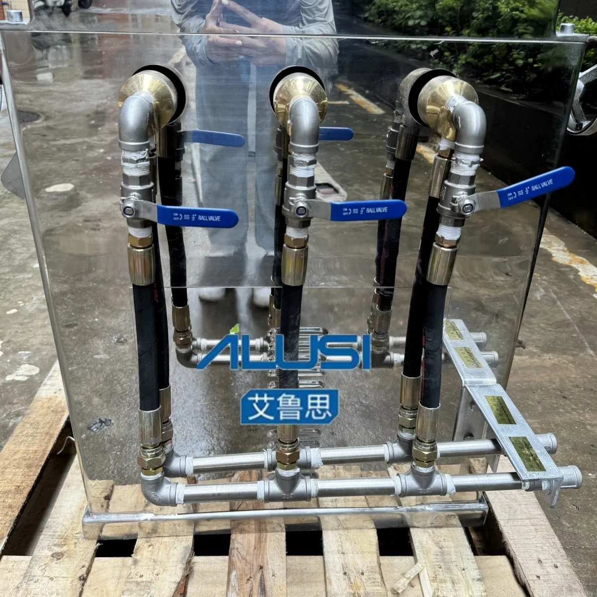 Ailusi Cosmatics Laboratory Ceramic Roller Grinder Coatings Inks Lipsticks Three Roll Mill