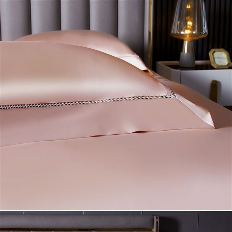 Satin Stripe 100% Egyptian Cotton 400tc Hotel Quality Duvet Cover Set
