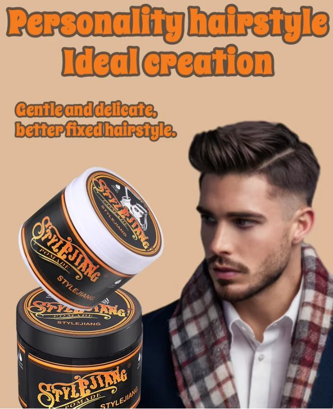 Custom Logo Edge Control for All Natural Hair Extra Hold 150ml Hair Wax Edge Control Wax Strong Hold Pomade