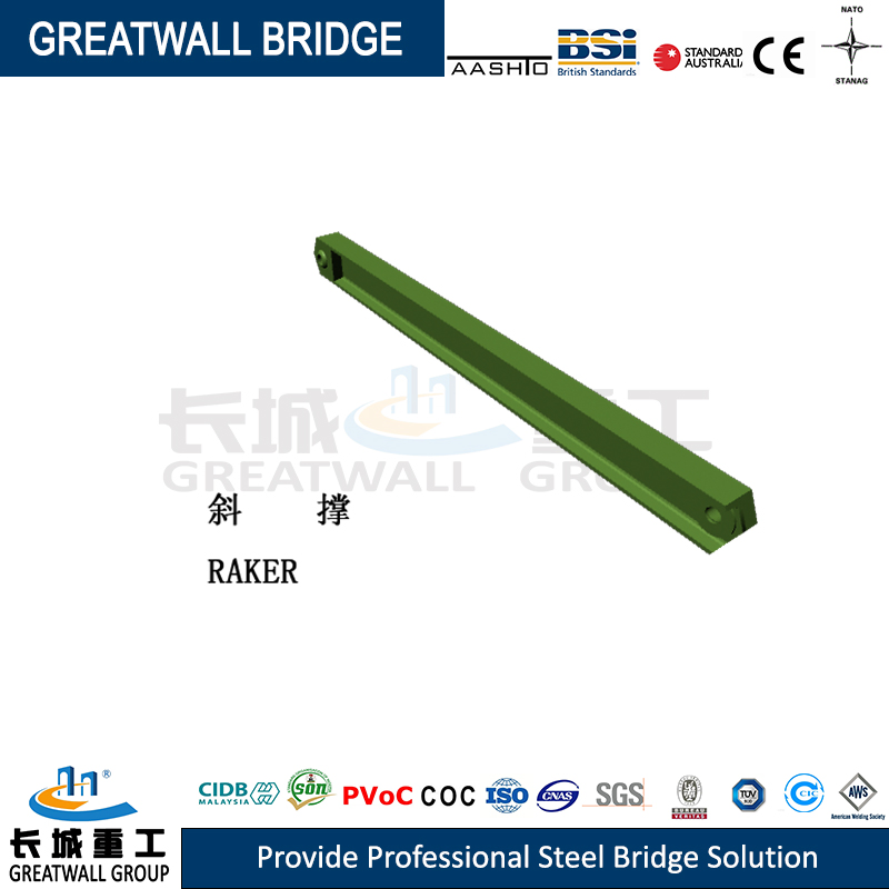Modern Design Steel Structure Prefab Emergency Bailey Bridge Hot Sale