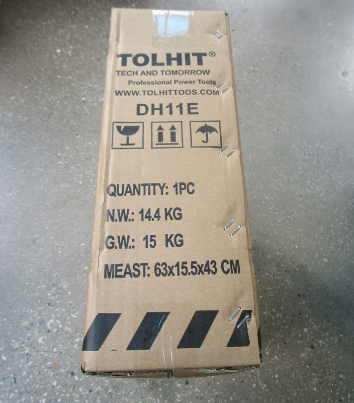 Отбойный молоток электрический Tolhit 1500W 11кг