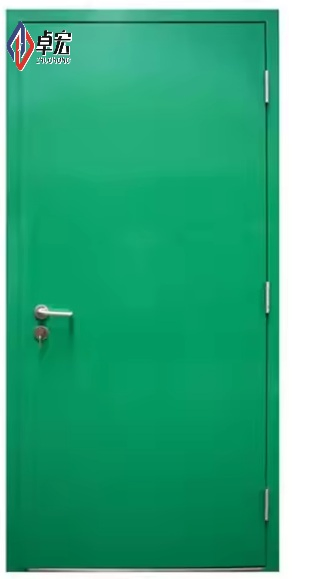 Fire Door Fire Resistance Door Steel Fire Rated School Interior Single Leaf Fireproof Doors