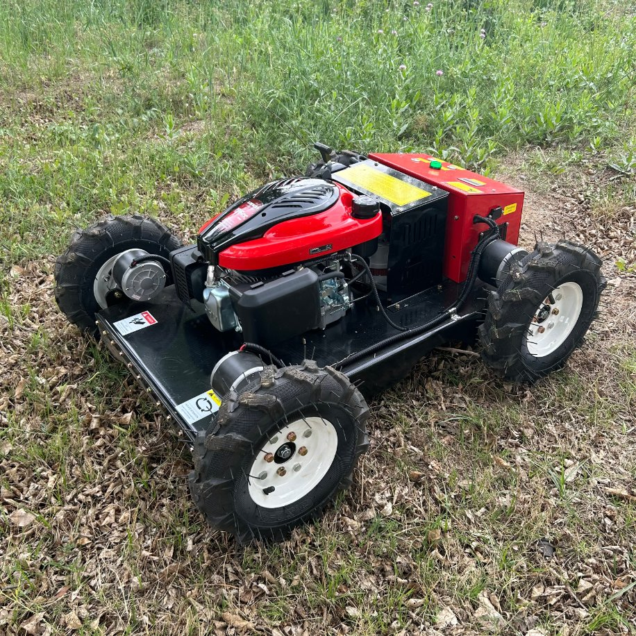 Самоходный робот-газонокосилка VOLNOS на бензине