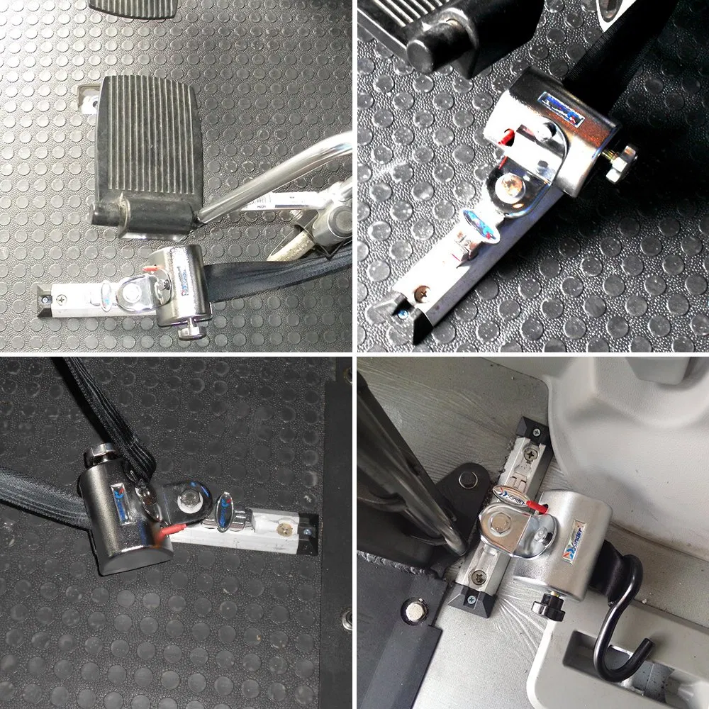Wheelchair Vehicle Restraint Fastening System